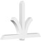 Ekena Millwork Redmond Architectural Grade PVC Gable Bracket, 84"W x 56"H x 6"D x 6"F, 16/12 Pitch GBP084X56X0606RED00 - alternate 1
